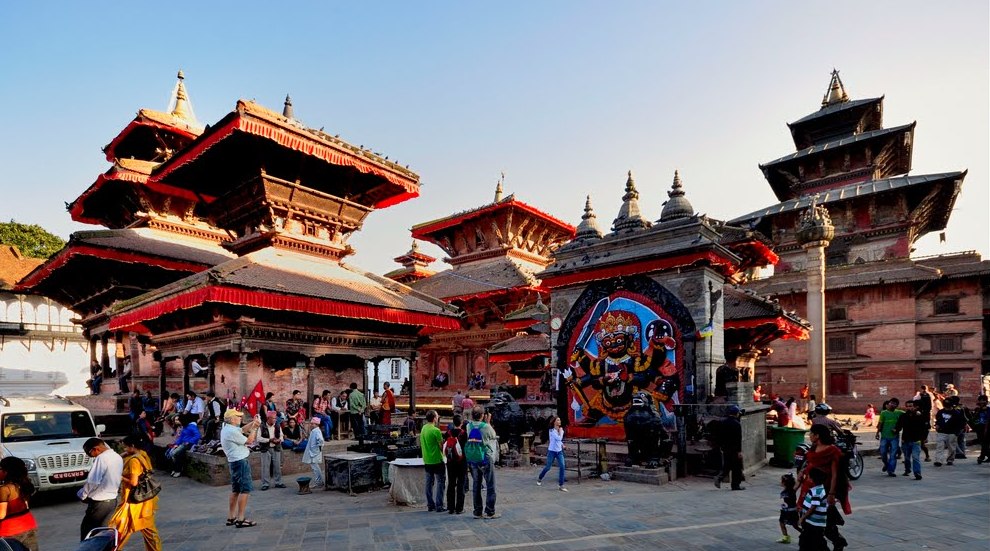  kathmandu durbar square is one of the three darbar squares in kathmandu valley nepal